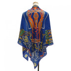 Hermes Brides Et Destin S Triangle Gien Stole — view 2