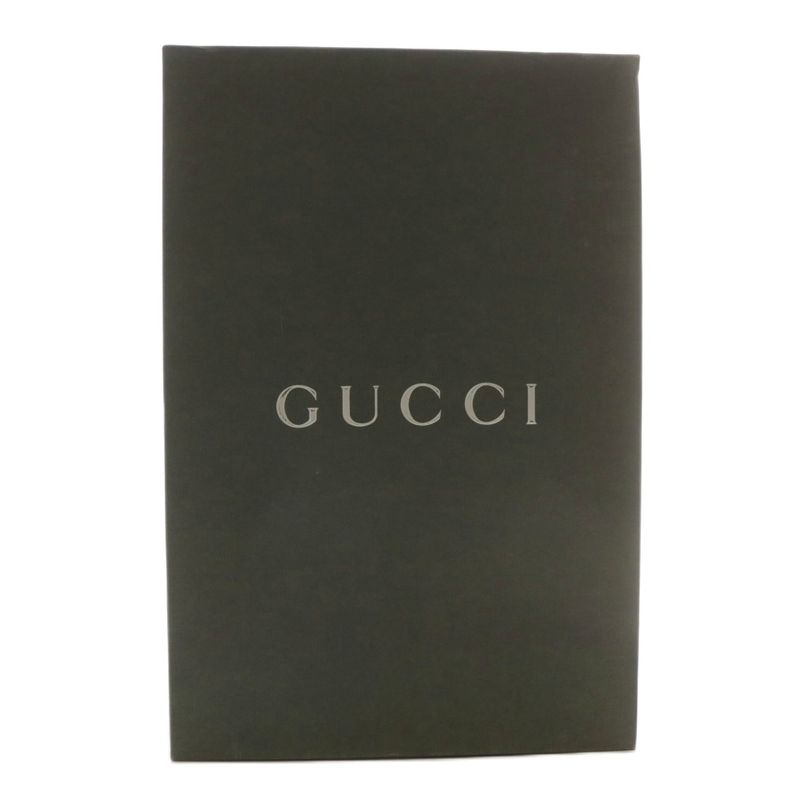 Gucci Chukka Boots Suede Short Round Toe Monk Strap 37 Black XZ — view 8