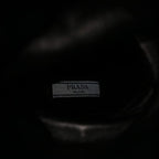 Prada Long Boots Suede Pointed Toe High Heel Side Zip 35 Black XZ — view 7