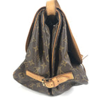 Louis Vuitton Shoulder Bag Saumur GM Monogram Canvas Brown — view 6
