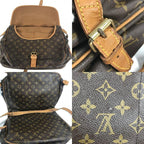 Louis Vuitton Shoulder Bag Saumur GM Monogram Canvas Brown — view 9