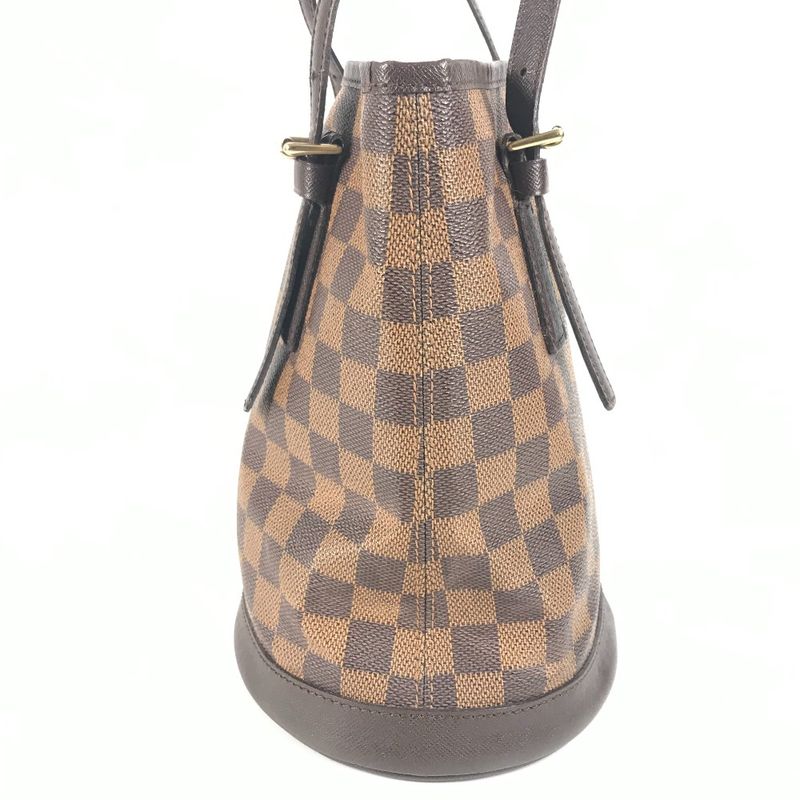 Louis Vuitton Shoulder Bag Marais With Pouch Damier Canvas Ebene Brown — view 4