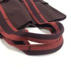 Hermes Handbag Fourre Tout Cabas Cotton Brown — view 6