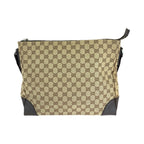 Gucci Beige Brown GG Canvas Shoulder Bag Messenger — view 2