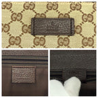Gucci Beige Brown GG Canvas Shoulder Bag Messenger — view 4