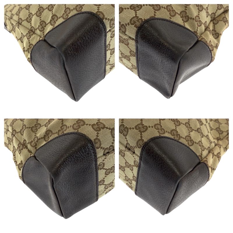 Gucci Beige Brown GG Canvas Shoulder Bag Messenger — view 3