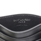 Saint Laurent Paris Card Case Black Leather — view 5