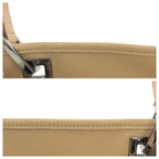 Gucci Beige Brown Silver Hardware GG Canvas Leather 31244 Tote Bag — view 6
