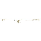 Chanel Coco Mark Pearl Motif Silver Plated Chain 24CB — view 6