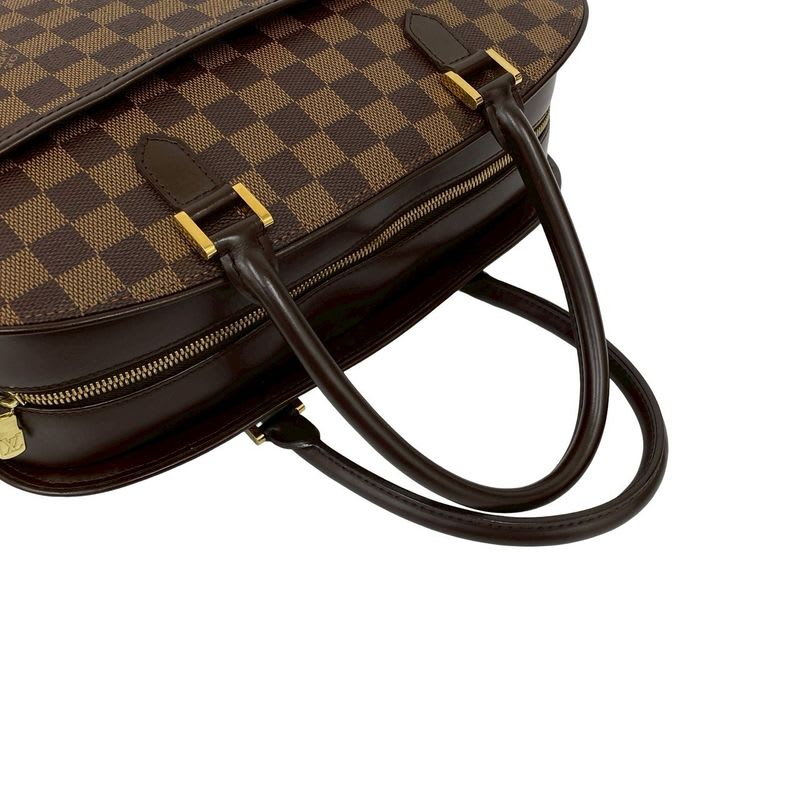 Louis Vuitton Vintage Thalia Oriental Damier Leather Handbag Mini Boston Bag