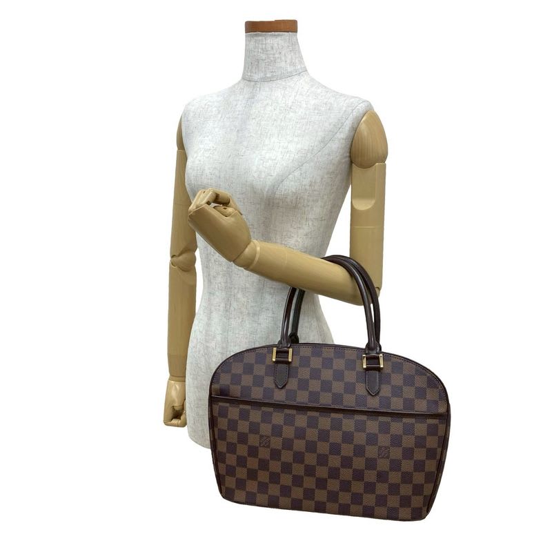 Louis Vuitton Thalia Oriental Damier Leather Handbag Mini Boston Bag — view 3