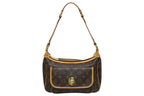 Louis Vuitton Monogram Tikal PM Bag Brown Logo Gold