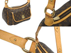 Louis Vuitton Monogram Tikal PM Bag Brown Logo Gold — view 4