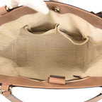 Gucci Mayfair Beige Pink GG Canvas Leather Tote Bag — view 8