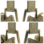 Gucci Beige Ivory Gold Hardware GG Canvas Leather Tote Bag — view 6
