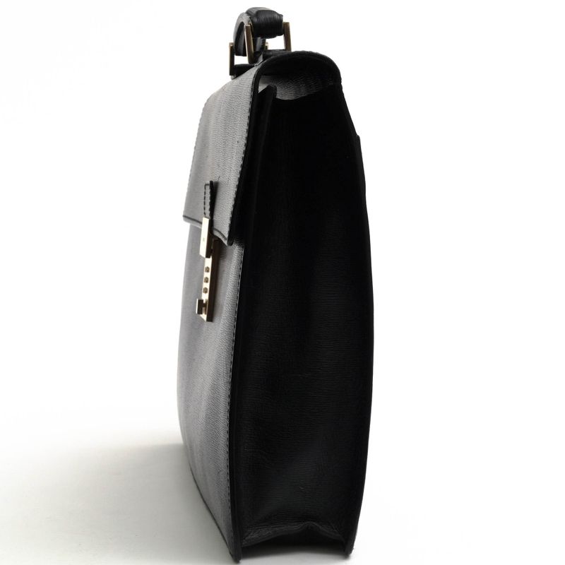 Gucci Bags Briefcase Business Bag Men Leather Black 34044 — view 4
