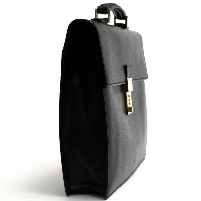 Gucci Bags Briefcase Business Bag Men Leather Black 34044 — view 3