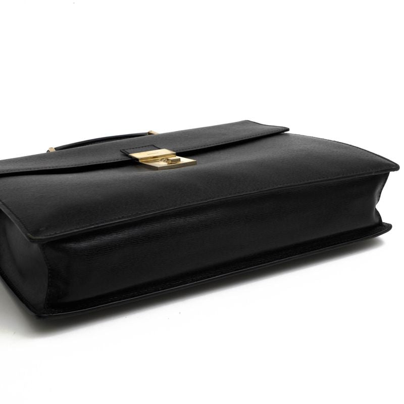 Gucci Bags Briefcase Business Bag Men Leather Black 34044 — view 6