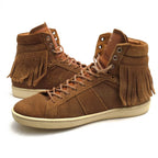 Yves Saint Laurent Shoes Sneakers High Cut Men Suede — view 3