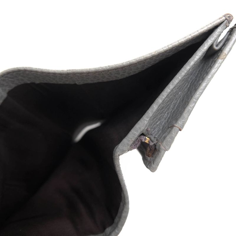 Gucci Wallet Women Leather Gray Card Case — view 7