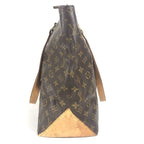 Louis Vuitton Shoulder Bag Cabas Mezzo Monogram Canvas Brown — view 4