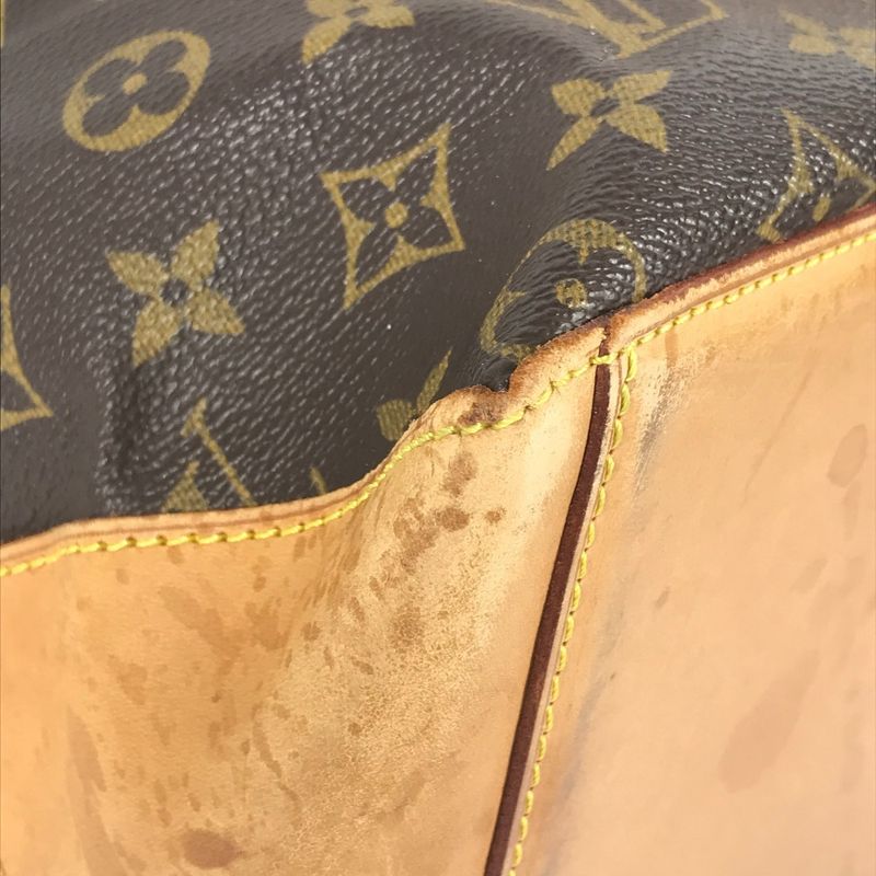 Louis Vuitton Shoulder Bag Cabas Mezzo Monogram Canvas Brown — view 6