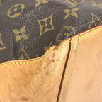 Louis Vuitton Shoulder Bag Cabas Mezzo Monogram Canvas Brown — view 6