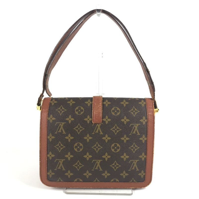 Louis Vuitton Shoulder Bag Lompoin Monogram Canvas Brown — view 2