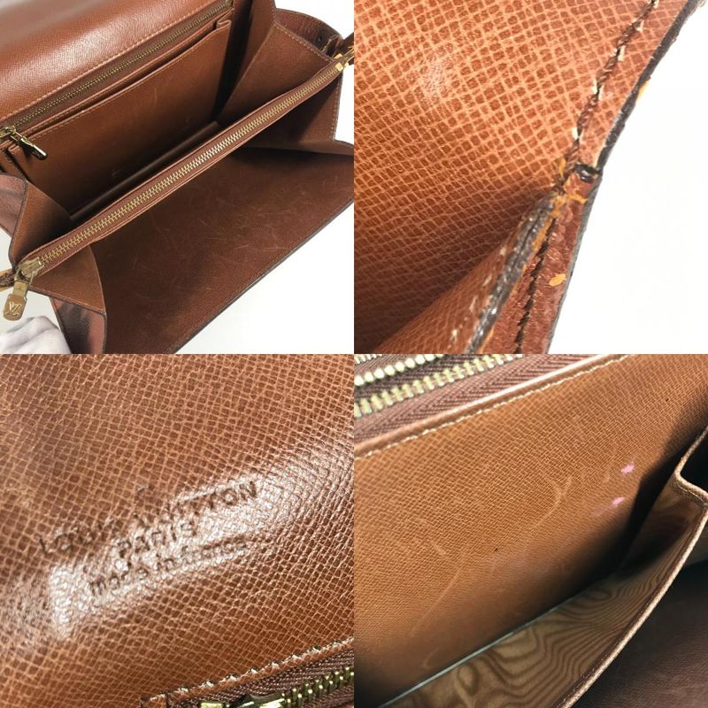 Louis Vuitton Shoulder Bag Lompoin Monogram Canvas Brown — view 9
