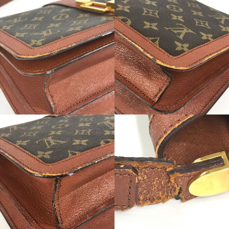 Louis Vuitton Shoulder Bag Lompoin Monogram Canvas Brown — view 7