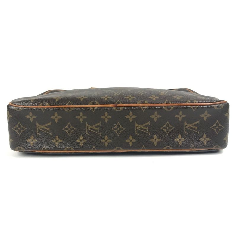 Louis Vuitton Tote Bag Porte Documents Pegase Monogram Canvas Brown — view 5