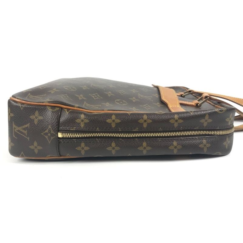 Louis Vuitton Tote Bag Porte Documents Pegase Monogram Canvas Brown — view 3