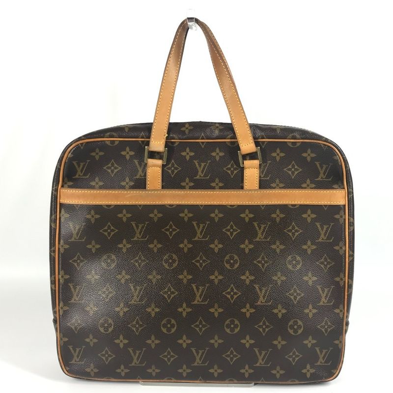 Louis Vuitton Tote Bag Porte Documents Pegase Monogram Canvas Brown — view 2