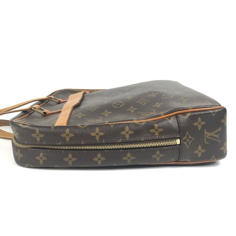 Louis Vuitton Tote Bag Porte Documents Pegase Monogram Canvas Brown — view 4