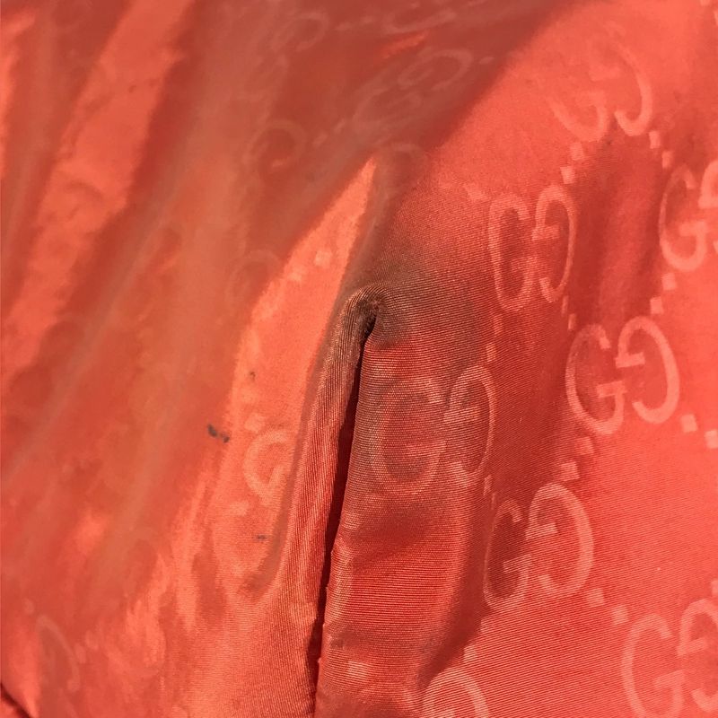 Gucci Shoulder Bag Nylon Orange — view 6