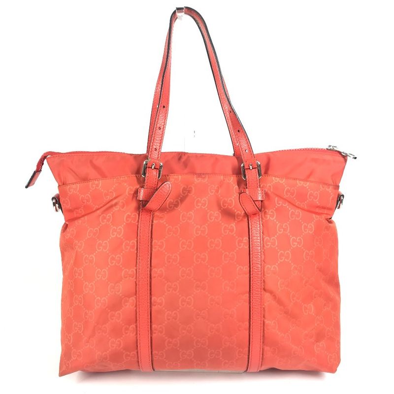 Gucci Shoulder Bag Nylon Orange — view 2