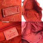 Gucci Shoulder Bag Nylon Orange — view 8