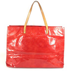 Louis Vuitton Shoulder Bag Reed GM Monogram Vernis Canvas Rouge Red — view 2