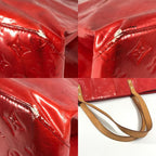 Louis Vuitton Shoulder Bag Reed GM Monogram Vernis Canvas Rouge Red — view 7