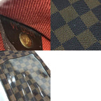 Louis Vuitton Shoulder Bag Portobello Damier Canvas Ebene Brown — view 9