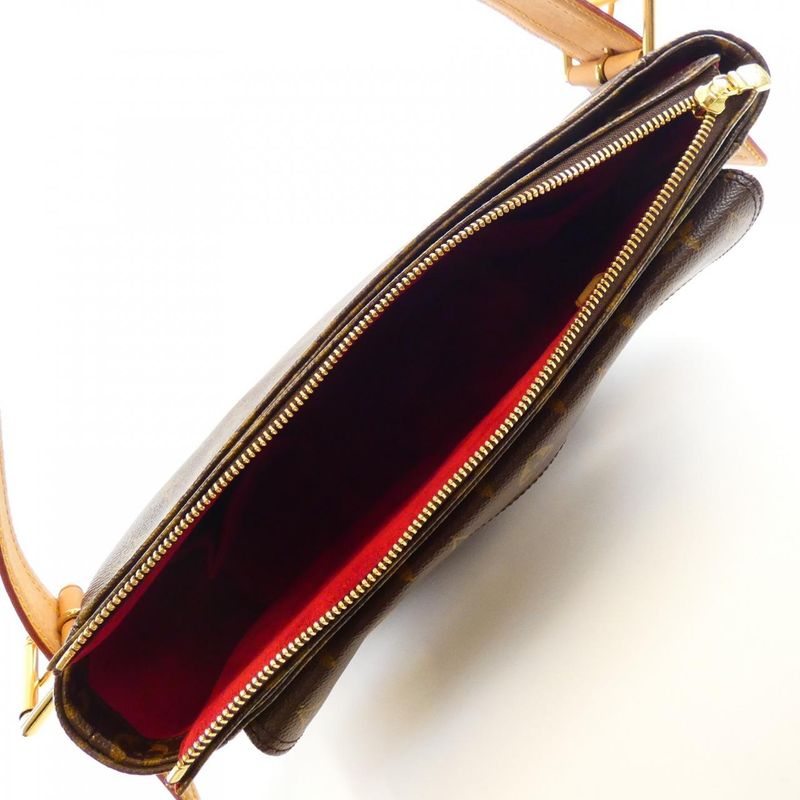 Louis Vuitton Monogram Viva Cite GM Shoulder Bag — view 8