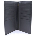 Saint Laurent Paris Organizer Leather Long Fold Wallet — view 5