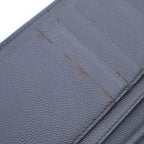 Saint Laurent Paris Organizer Leather Long Fold Wallet — view 4