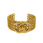 Chanel Coco Mark Turnlock Motif GP Bangle Bracelet 97A — view 4