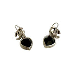 Chanel Coco Mark Heart Motif Plated Earrings Accessories Small 04A — view 4
