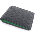Bottega Veneta Leather Current Intrecciato Compact Wallet — view 4