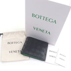 Bottega Veneta Leather Current Intrecciato Compact Wallet — view 2