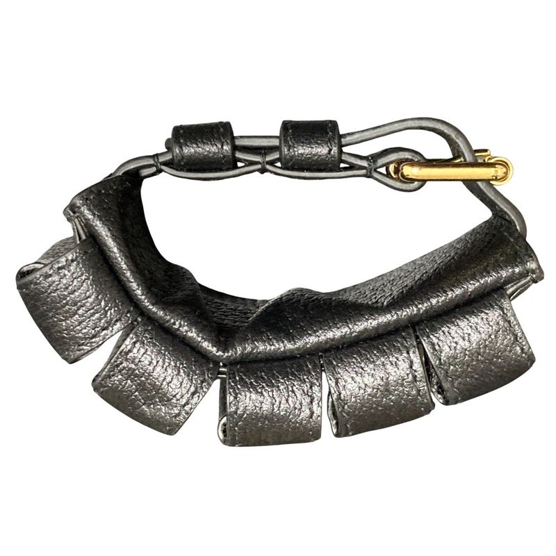 Gucci Leather Bracelet Lipstick Case Black — view 7