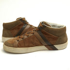 Louis Vuitton Shoes Sneakers High Cut Men Suede Leather — view 3