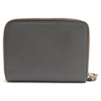 Yves Saint Laurent Wallet Women Leather Gray — view 2